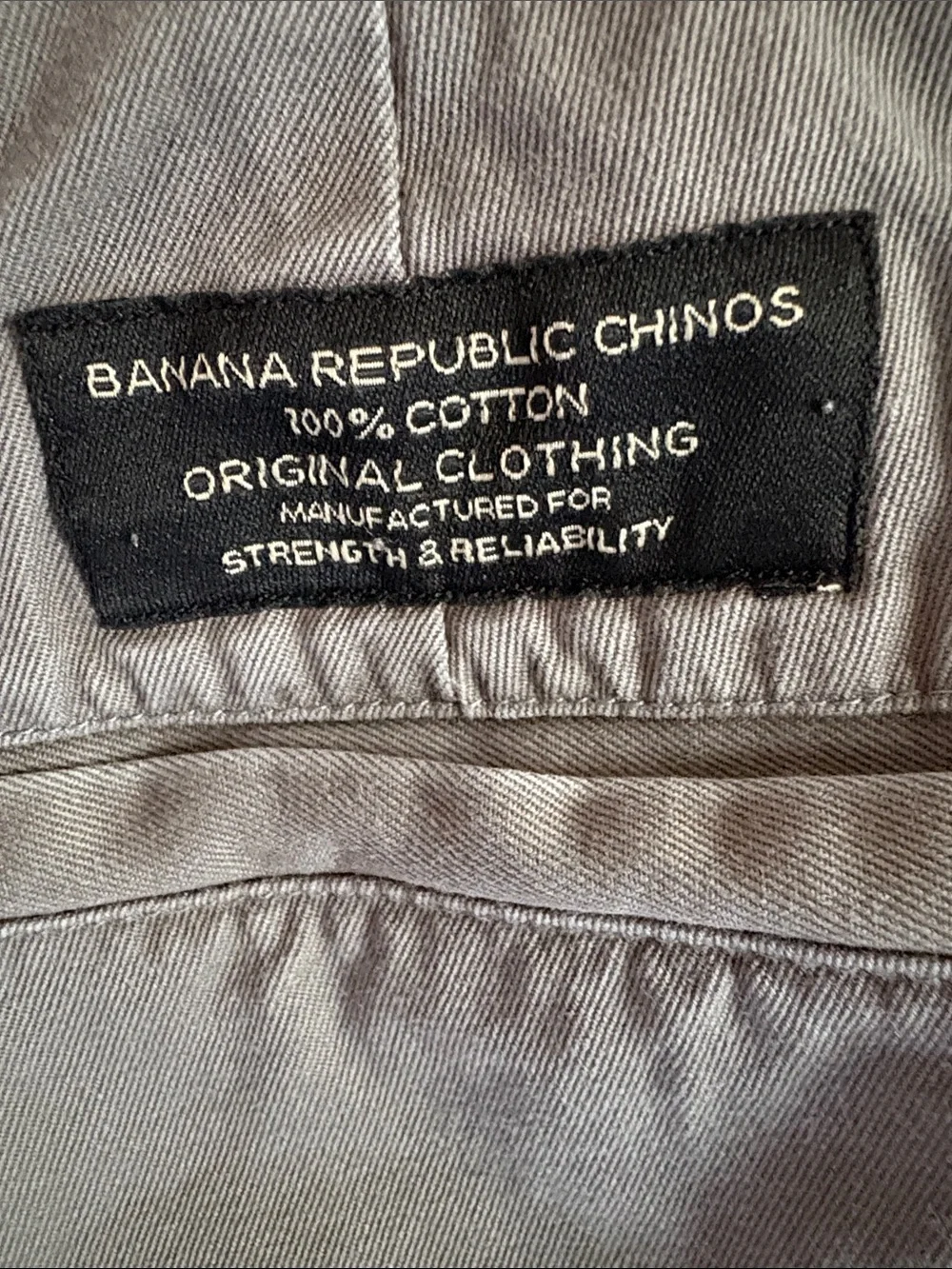 Banana Republic Olive Gavin Chino Pants - Men's Straight Fit